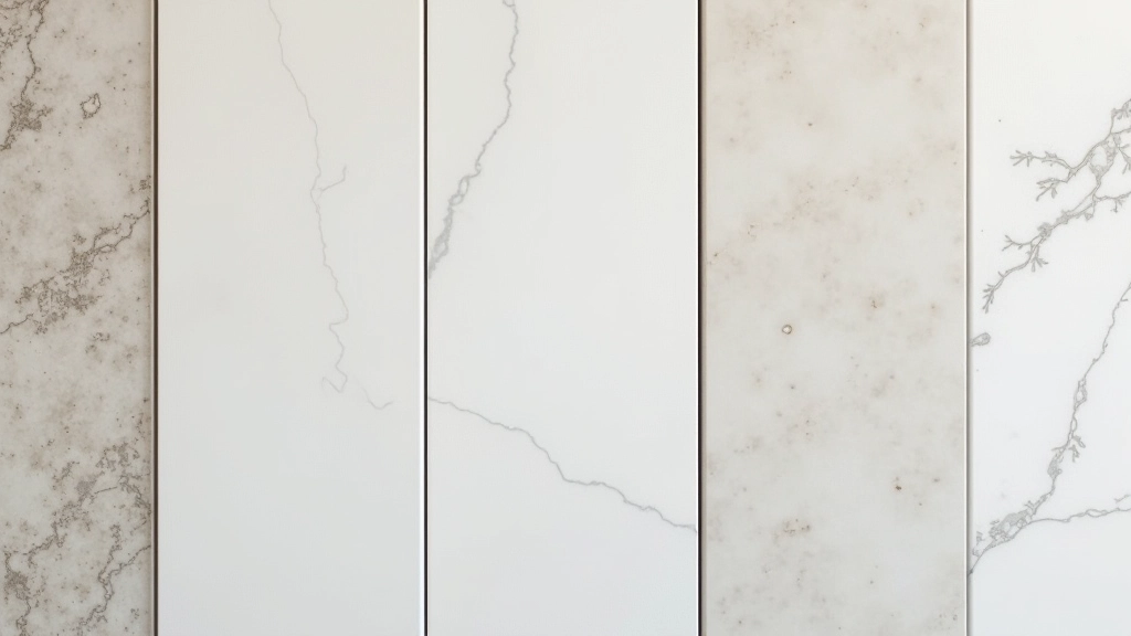 Diferentes texturas de azulejos dispostas lado a lado, mostrando variedade de acabamentos mate e brilhante